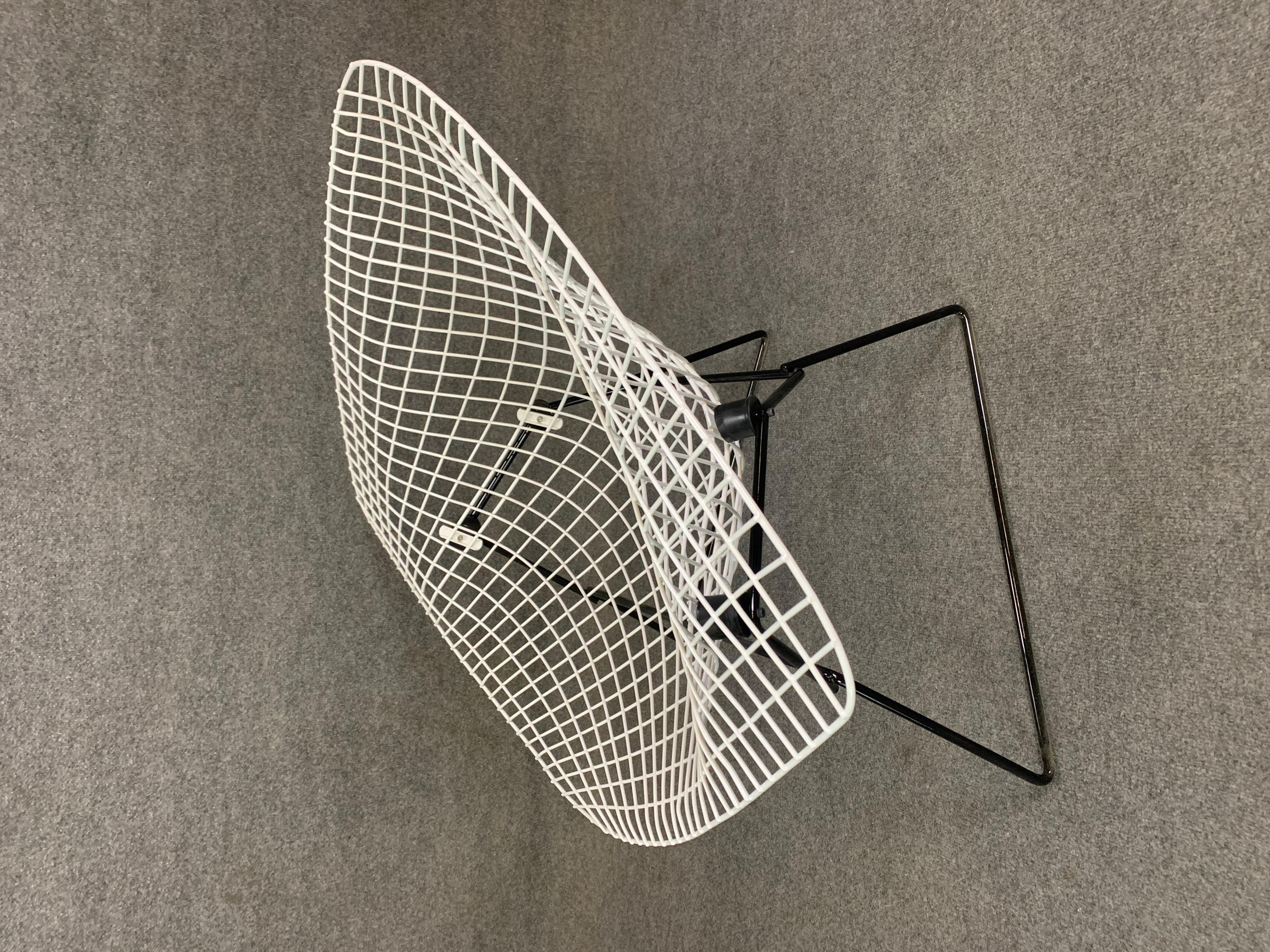 Mid-20th Century Vintage Mid-Century Modern Large Diamond Chair by Harry Bertoia for Knoll
