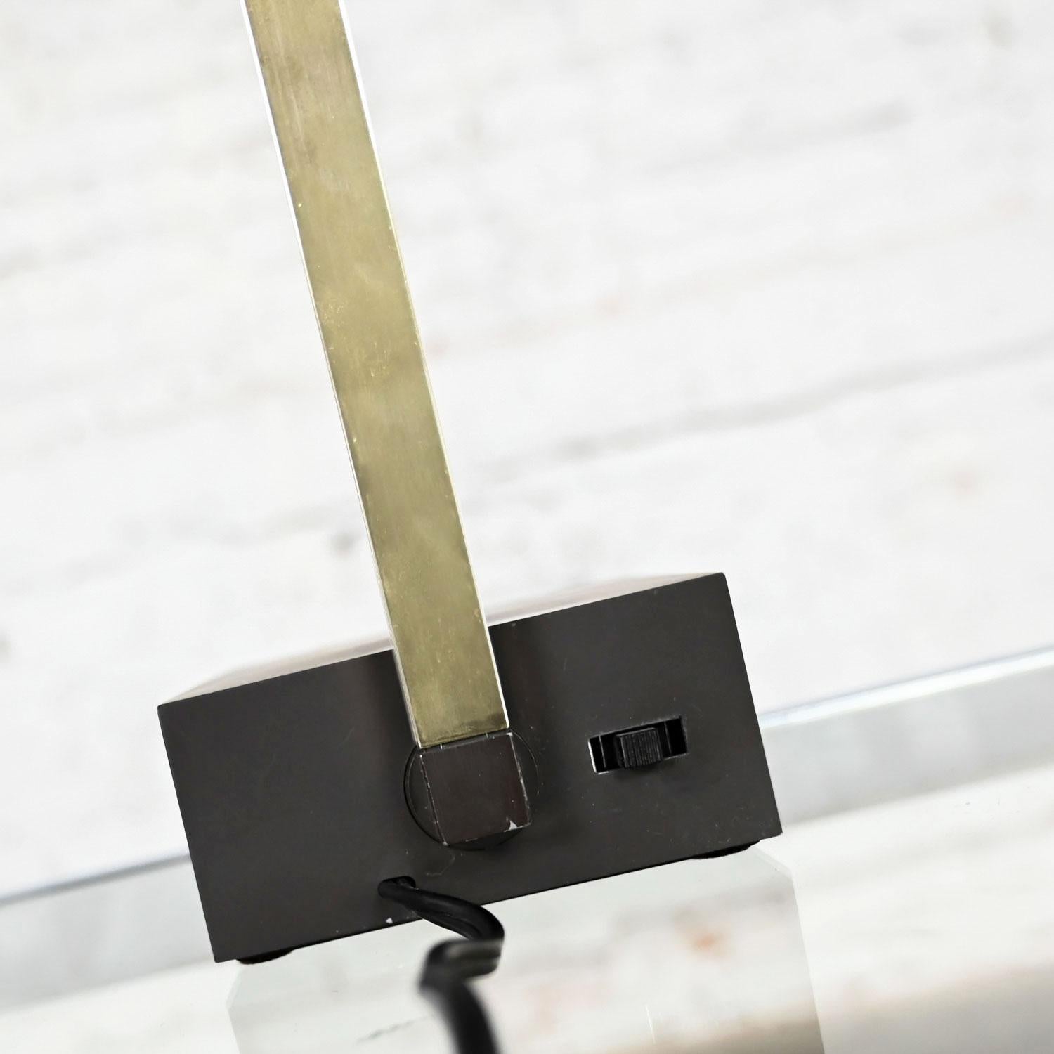 Lámpara de pared de sobremesa de alta intensidad Lightolier Baton, vintage y moderna de mediados de siglo en venta 4