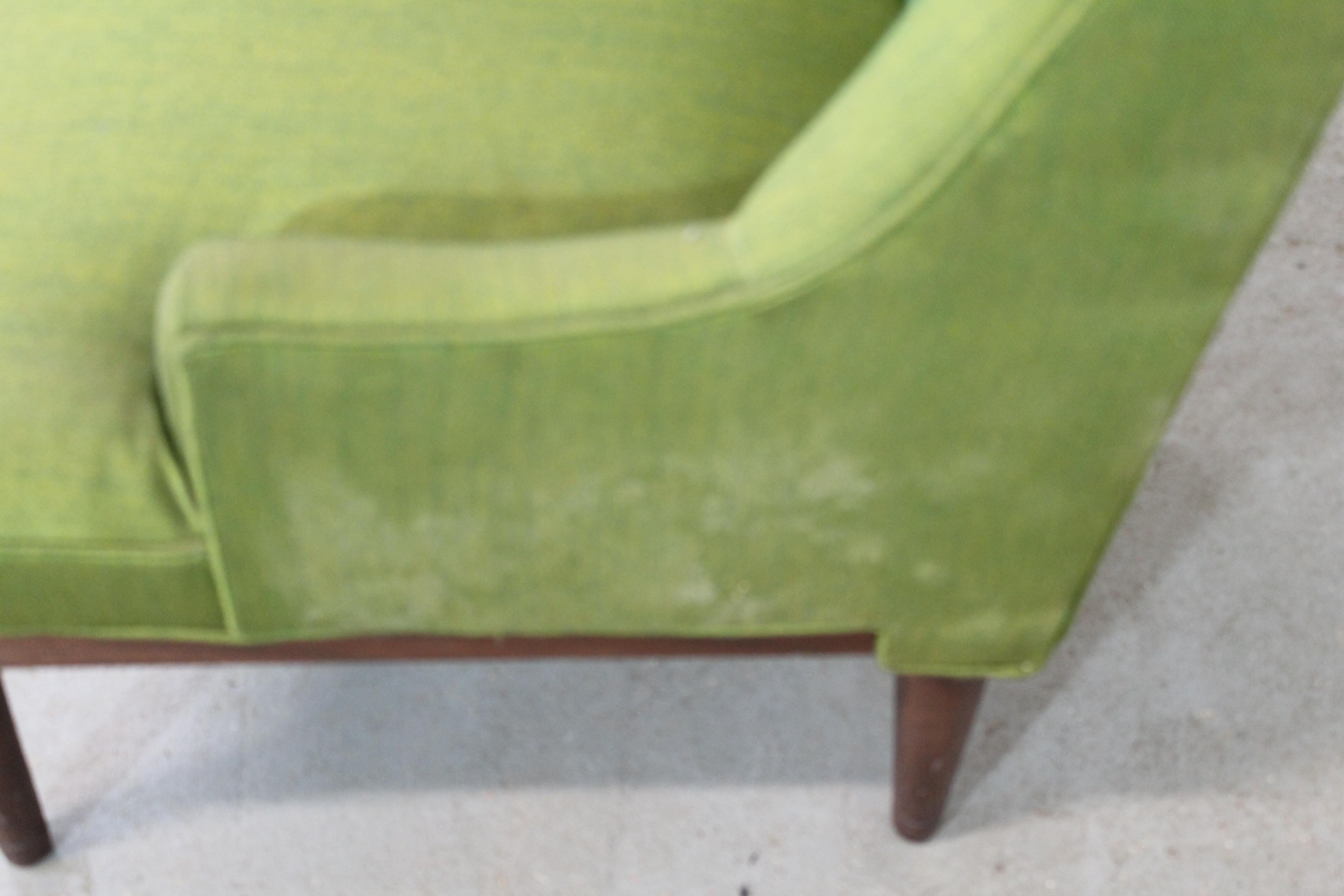 Vintage Mid-Century Modern Low Profile Arm/Accent Chair 1
