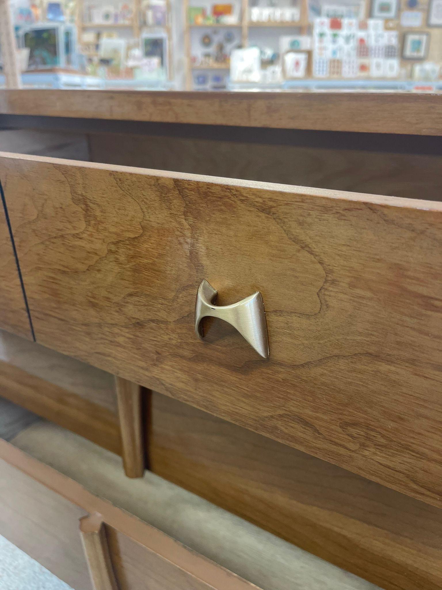 Mid-20th Century Vintage Mid Century Modern Lowboy Dresser by Bassett.
