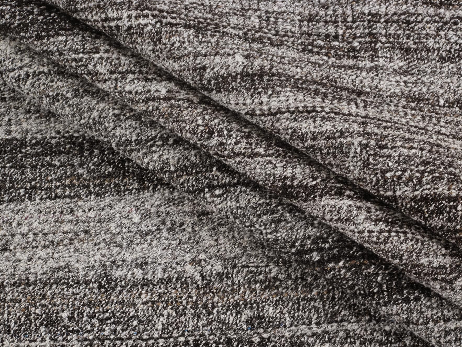 Moderner, minimalistischer Flachgewebe-Teppich im Mid-Century Modern-Stil (Handgewebt) im Angebot