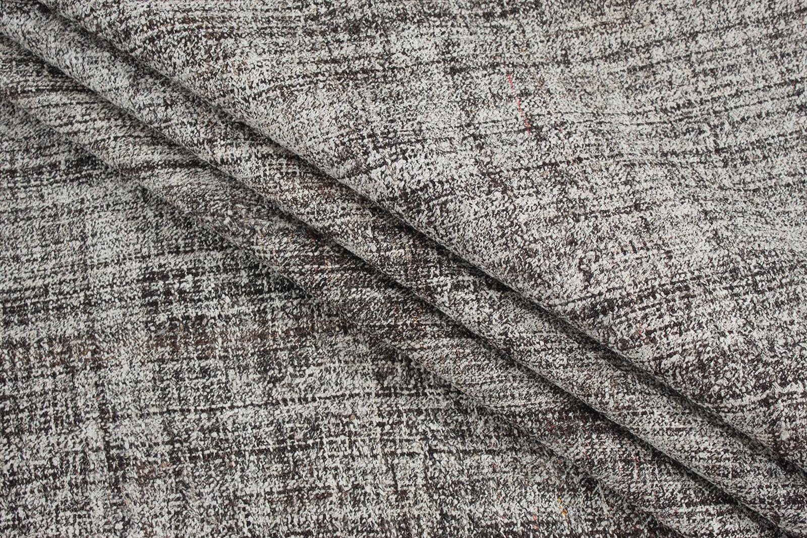 Vintage Mid-Century Modern Minimalist Flatweave Rug In Good Condition For Sale In New York, NY