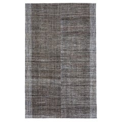 Tappeto Vintage Mid-Century Modern Minimalist Flatweave