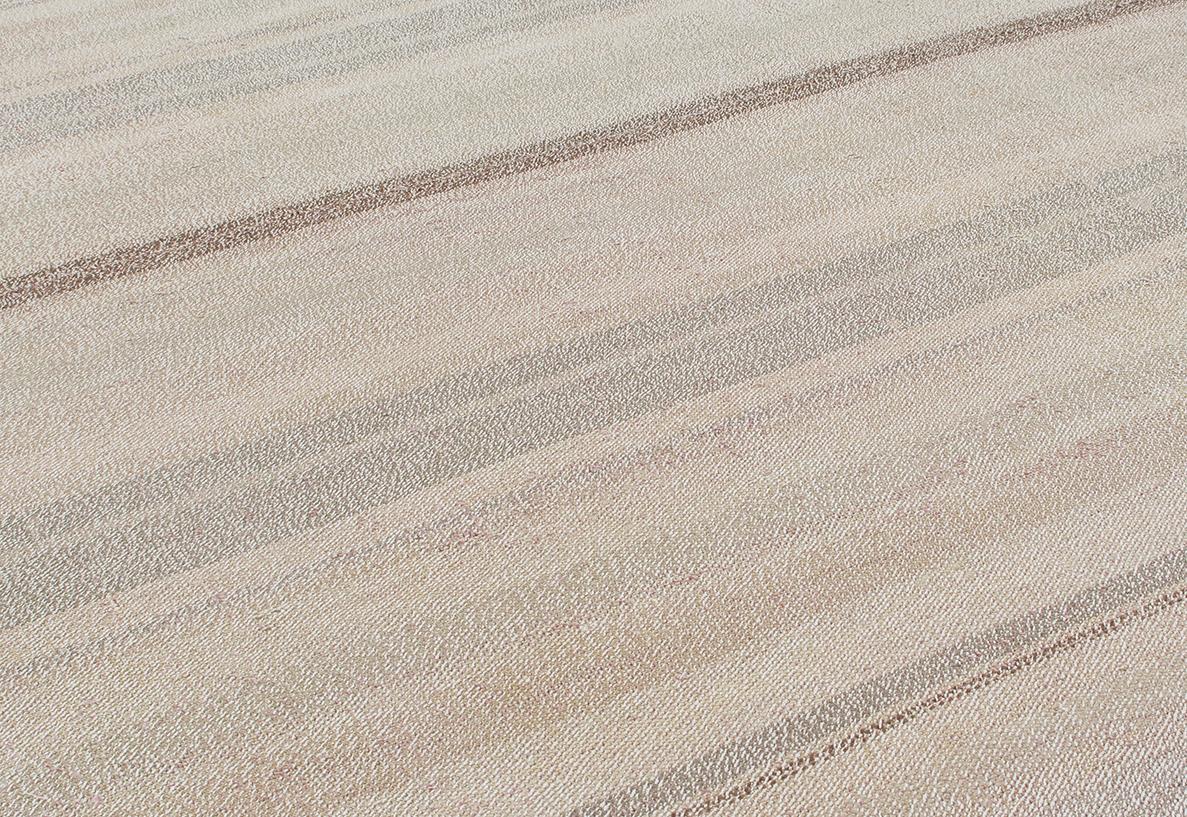 These flat-weaves embody the Minimalist sophistication that emerged in the mid-20th century which continues to thrive today. We bridge the elements of the past with the present using complex technique and simplicity of design. The collection