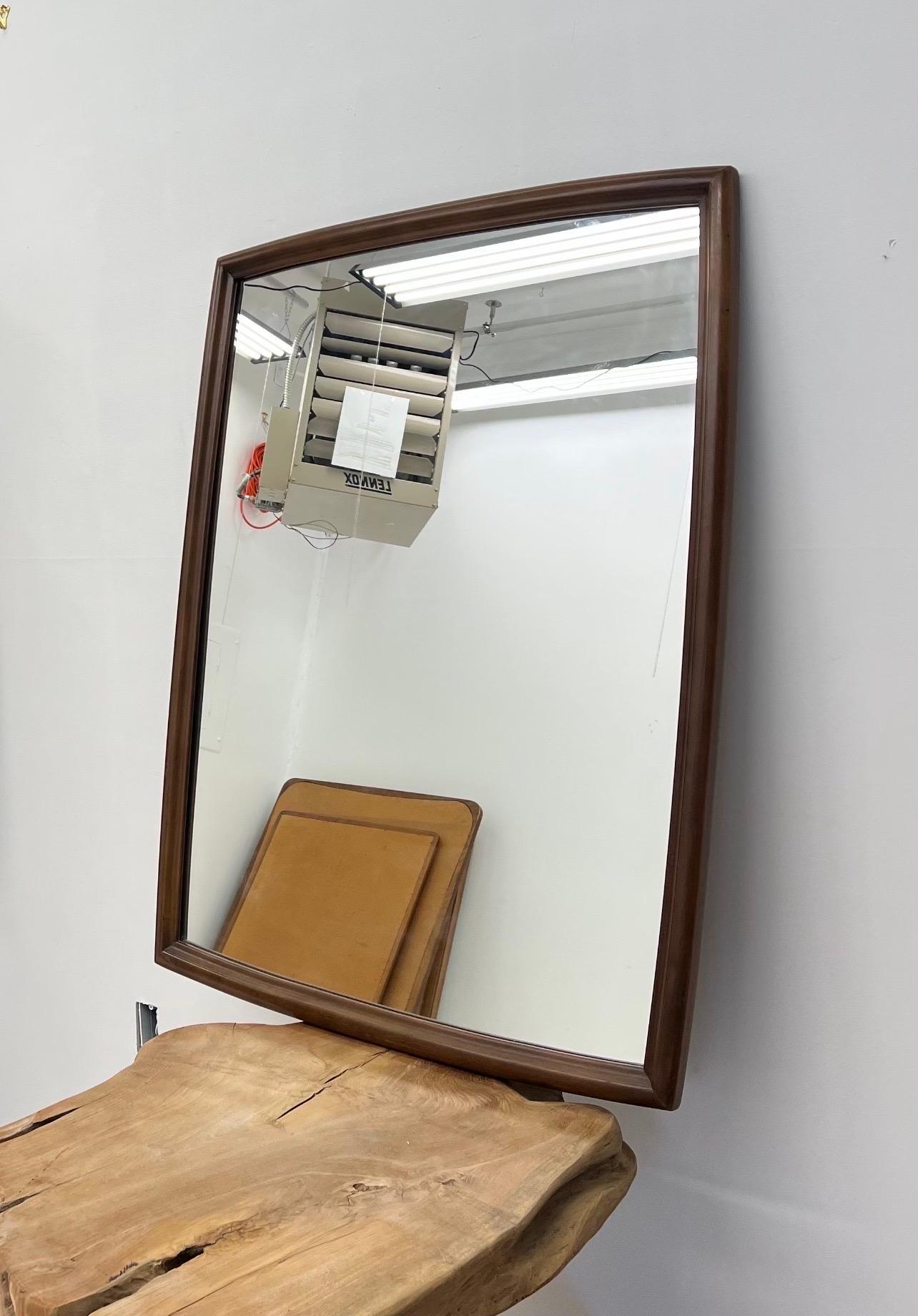 Late 20th Century Vintage Mid-Century Modern Mirror For Sale