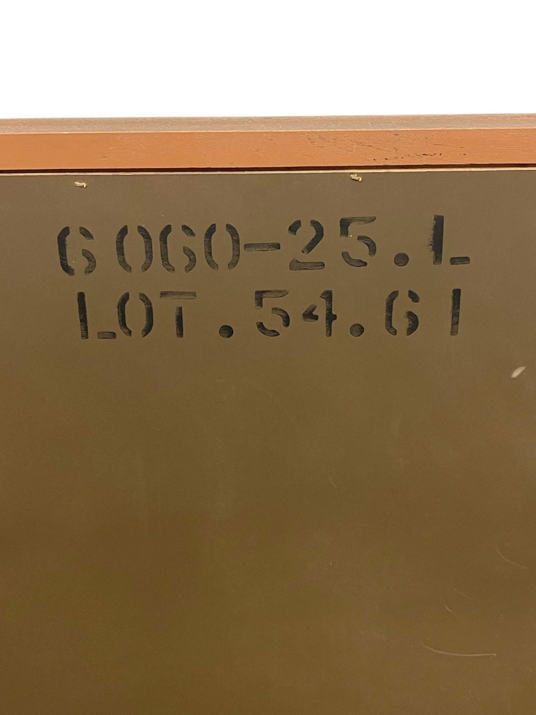 Specchio vintage del Mid Century Modern della Collection'S di Broyhill in vendita 4