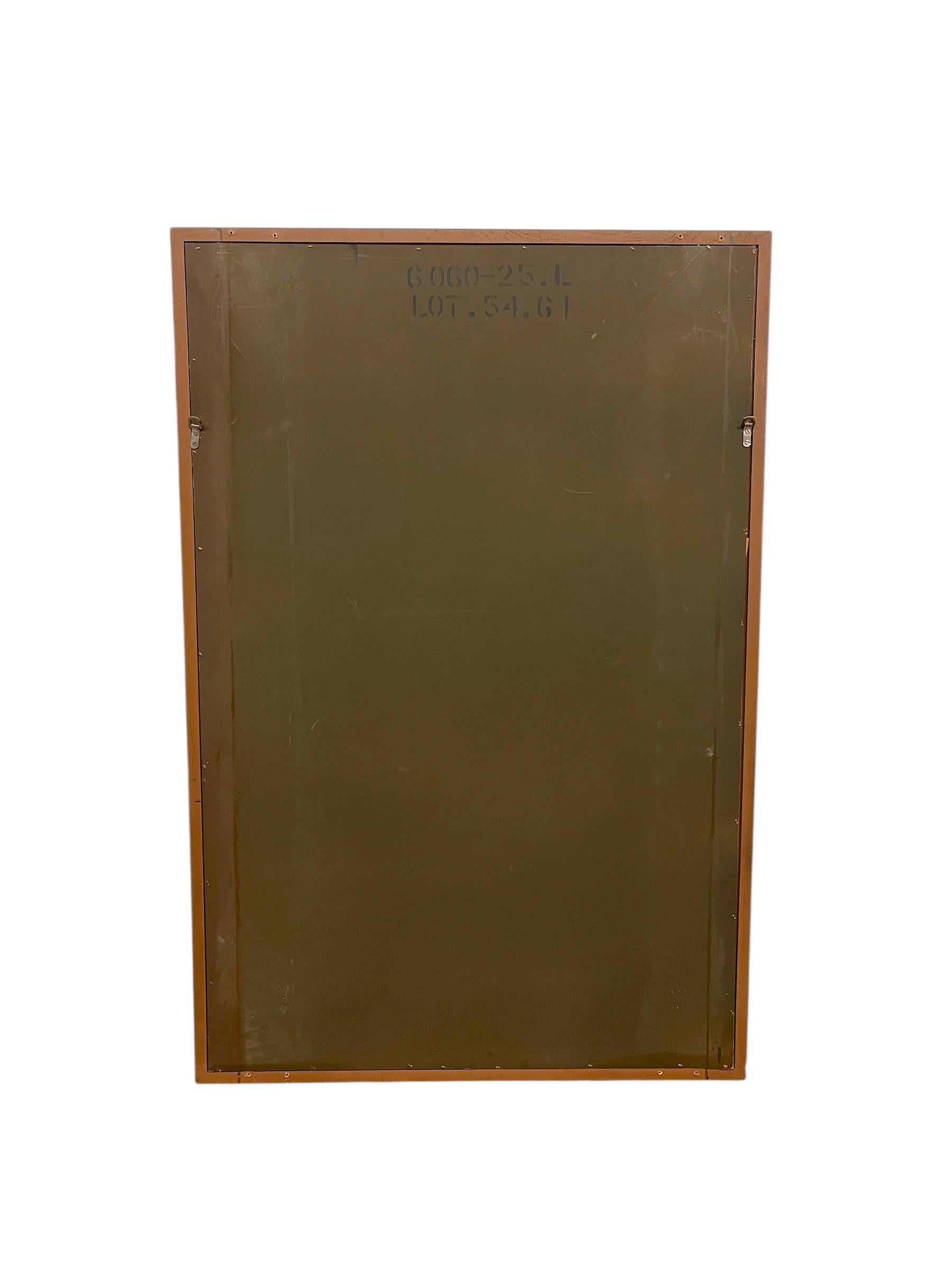 Specchio vintage del Mid Century Modern della Collection'S di Broyhill in vendita 3