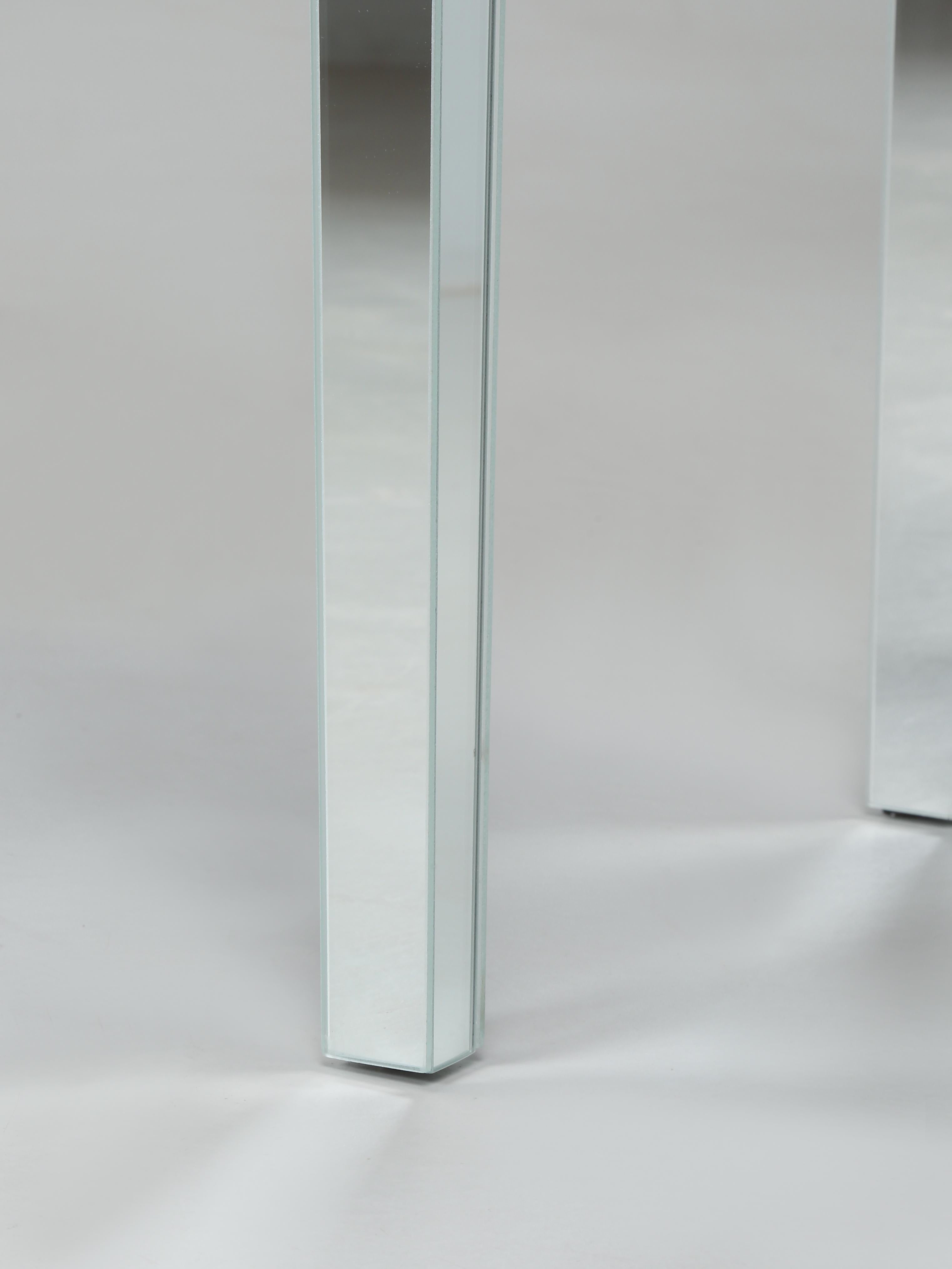 Vintage Mid-Century Modern Mirrored Vanity Table or Console Table c1960's For Sale 5
