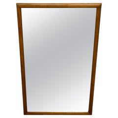 Vintage Mid-Century Modern "Modern Aire" Walnut Framed Wall Mirror
