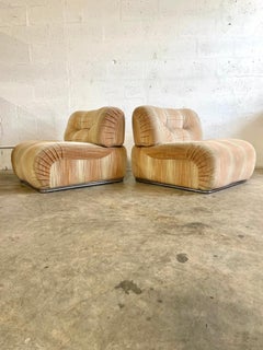 Vintage Mid Century Modern Modular Lounge Chairs