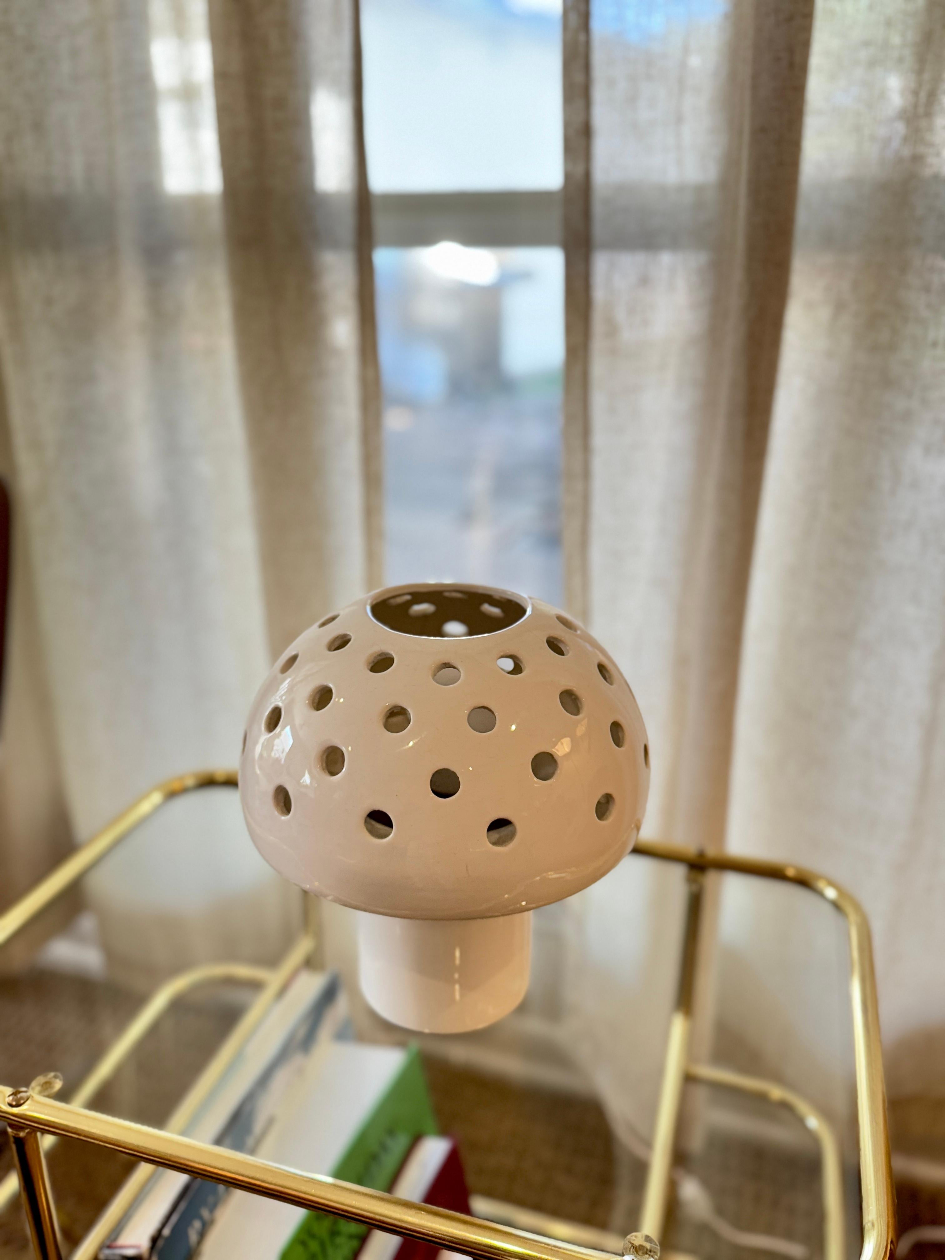 Unknown Vintage mid century modern mushroom lamp, circa 1960s For Sale