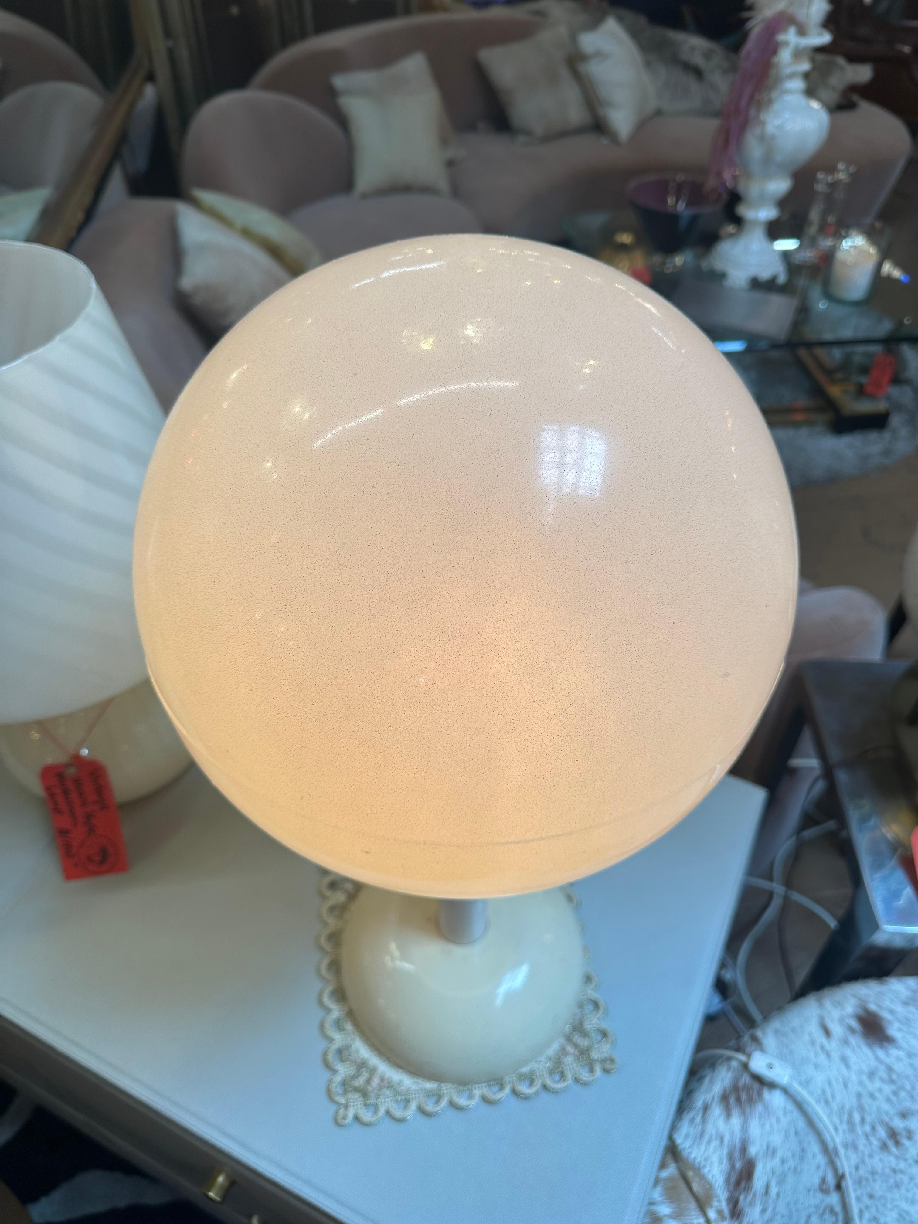 Mid-20th Century Vintage Mid Century Modern Olympia Lunar 1 Indoor/Outdoor Globe Lamp  For Sale