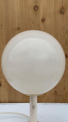 Vintage Mid Century Modern Olympia Lunar 1 Indoor/Outdoor Globe Lamp