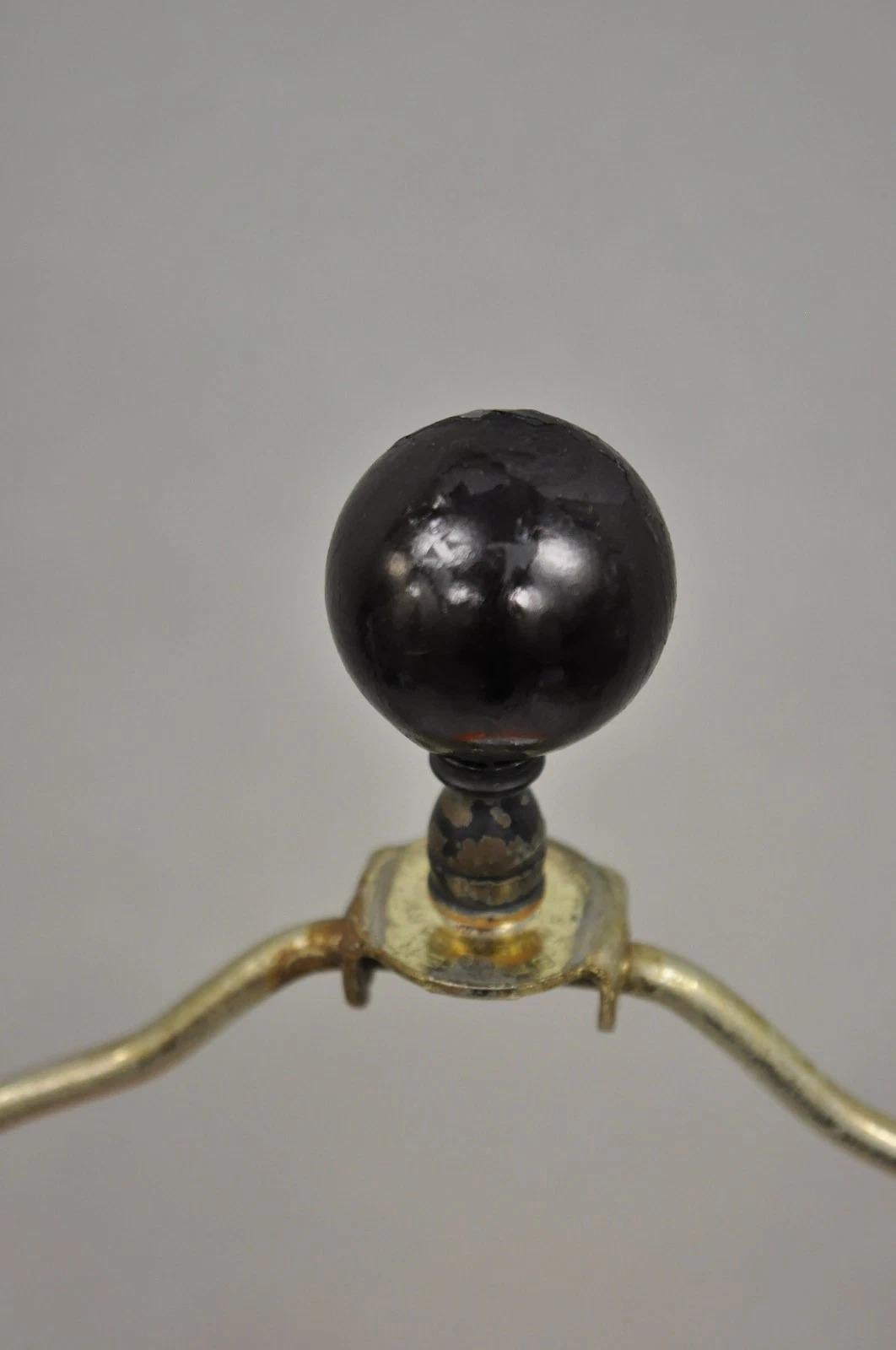 Lámpara de sobremesa vintage de cerámica esmaltada de lava naranja de mediados del siglo XX en venta 1