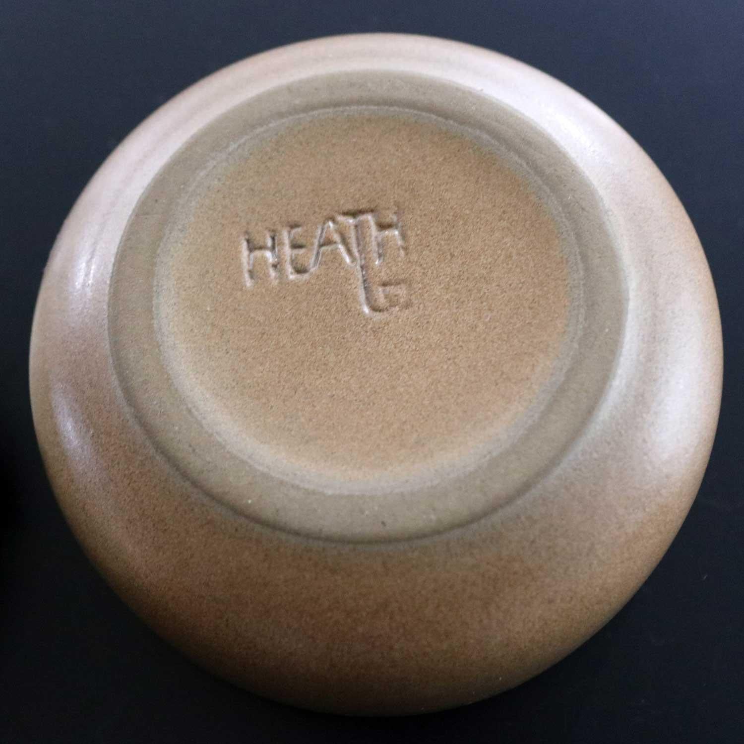 Vintage Mid-Century Modern Pair of Heath Ceramics Ashtrays by Edith Heath 4