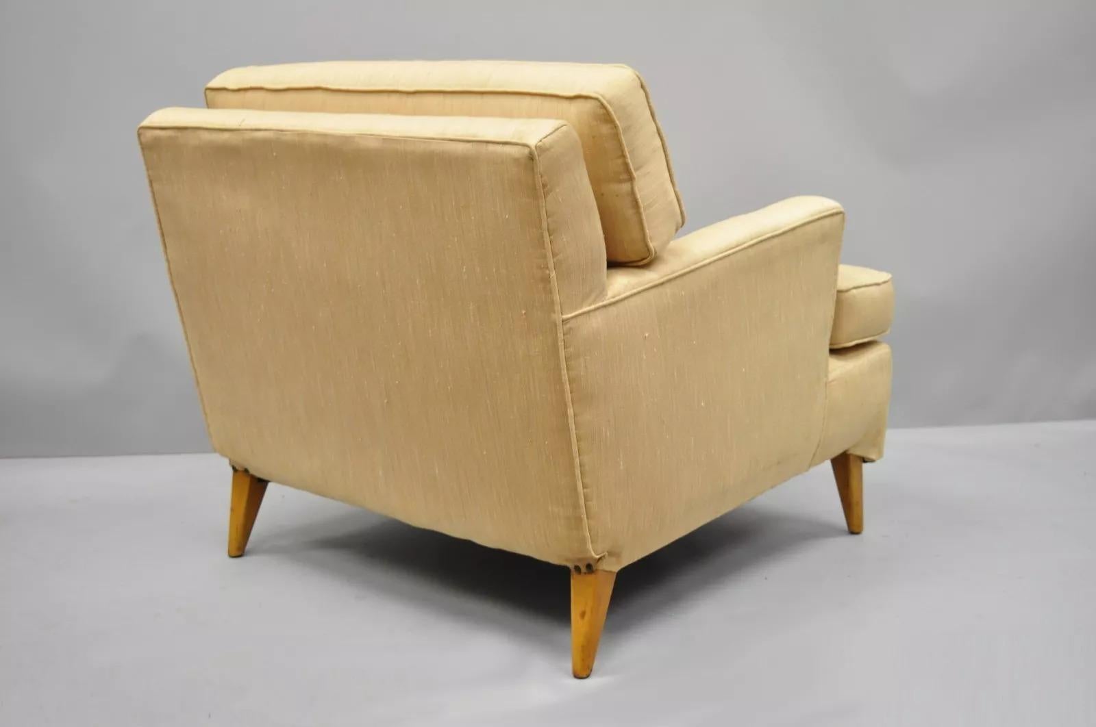 Vintage Mid Century Modern Paul McCobb & Harvey Probber Style Club Lounge Chair For Sale 3