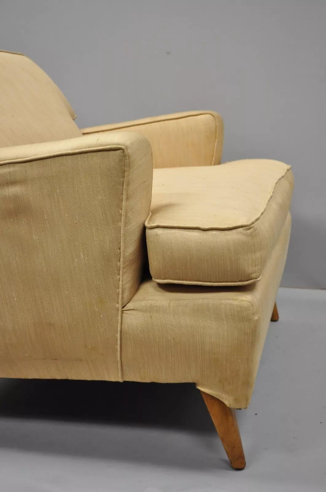 Vintage Mid Century Modern Paul McCobb & Harvey Probber Style Club Lounge Chair For Sale 1