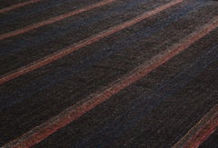 Pelas Flachgewebter Vintage-Teppich, Mid-Century Modern