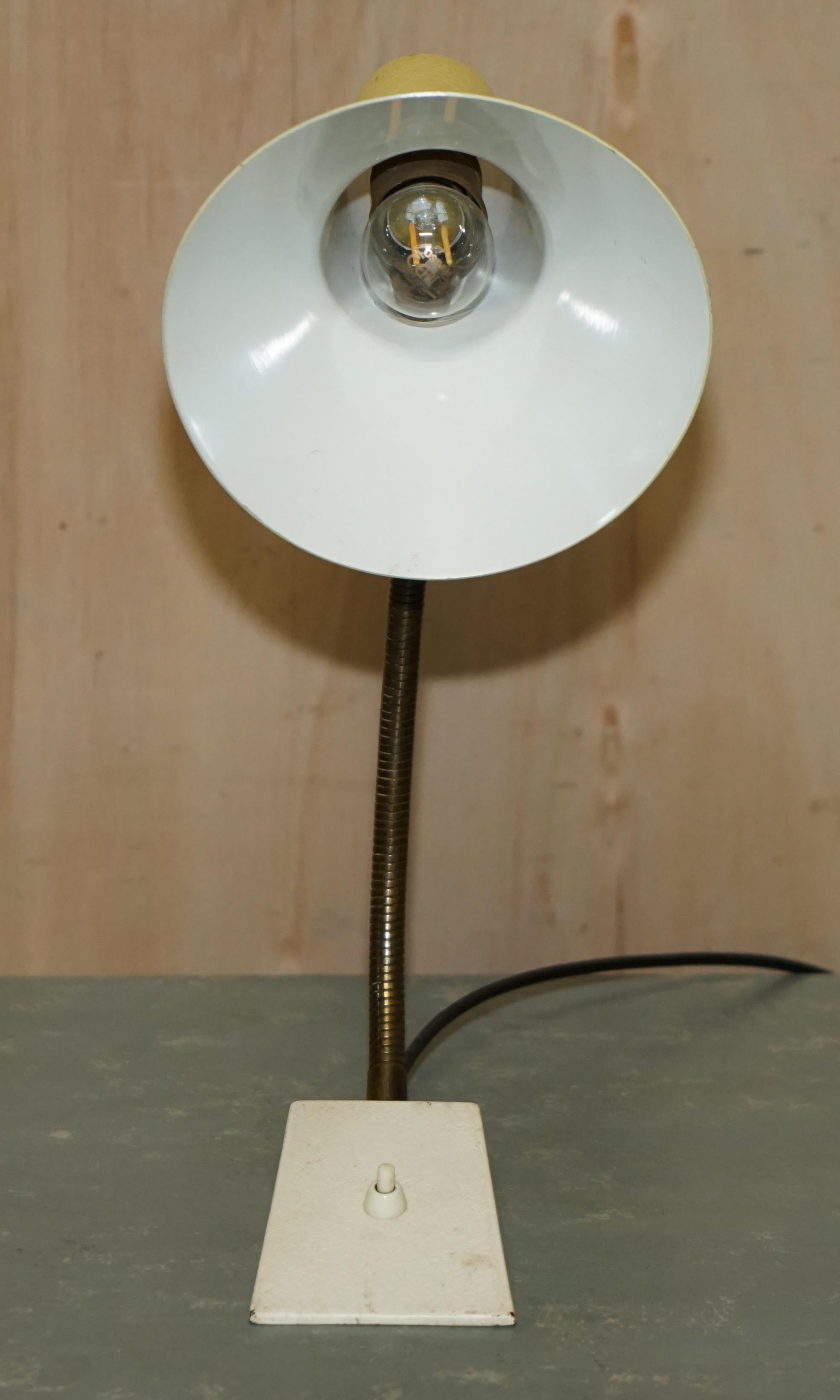 20th Century Vintage Mid-Century Modern Philips Desk Lamp Collectable & Cool For Sale