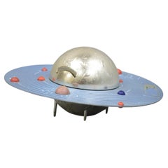 Vintage Mid Century Modern Planet Coin Bank “Plan-IT Bank” Solar System Planet