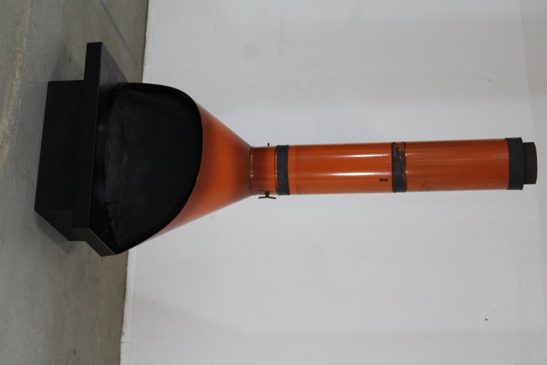 Vintage MidCentury Modern Preway Fireplace Burnt Orange at 1stDibs