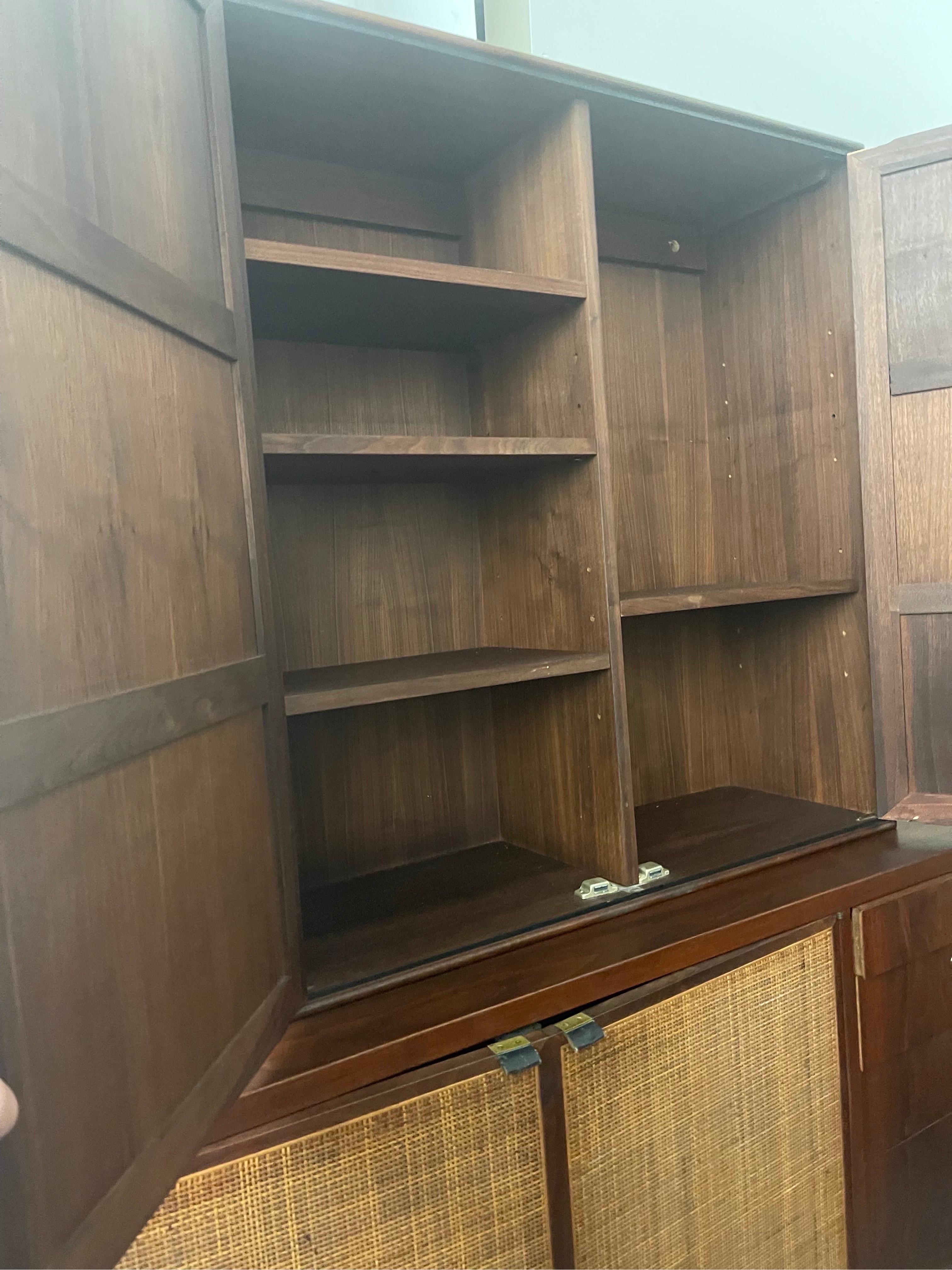 vintage credenza cabinet