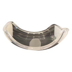 Vintage Mid-Century Modern Ritts Astrolite Lucite Acrylic Bowl Dish Large