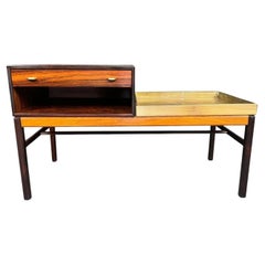 Vintage Mid Century Modern Rosewood Casino Table-Planter by Engström & Myrstrand