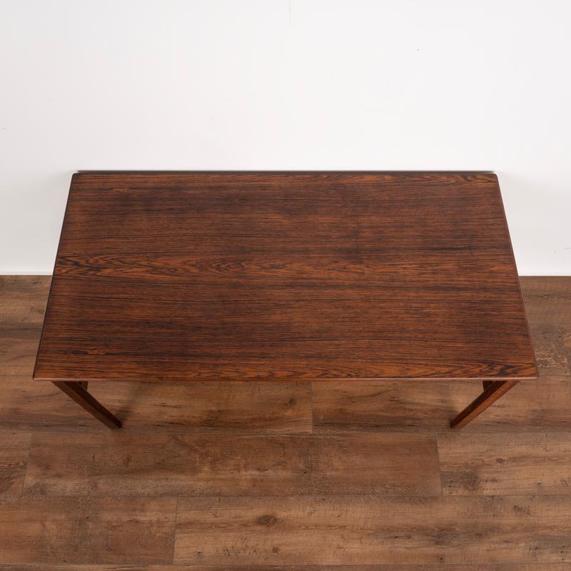 Vintage Mid-Century Modern Rosewood Coffee Table from Denmark For Sale 2