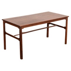 Table basse en bois de rose vintage, moderne du milieu du siècle dernier, du Danemark