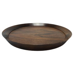 Used Mid-Century Modern Rosewood Serving Tray