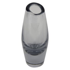 Vintage Mid-century Modern Scandinavian Art Glass Vase from Orrefors, 1950s