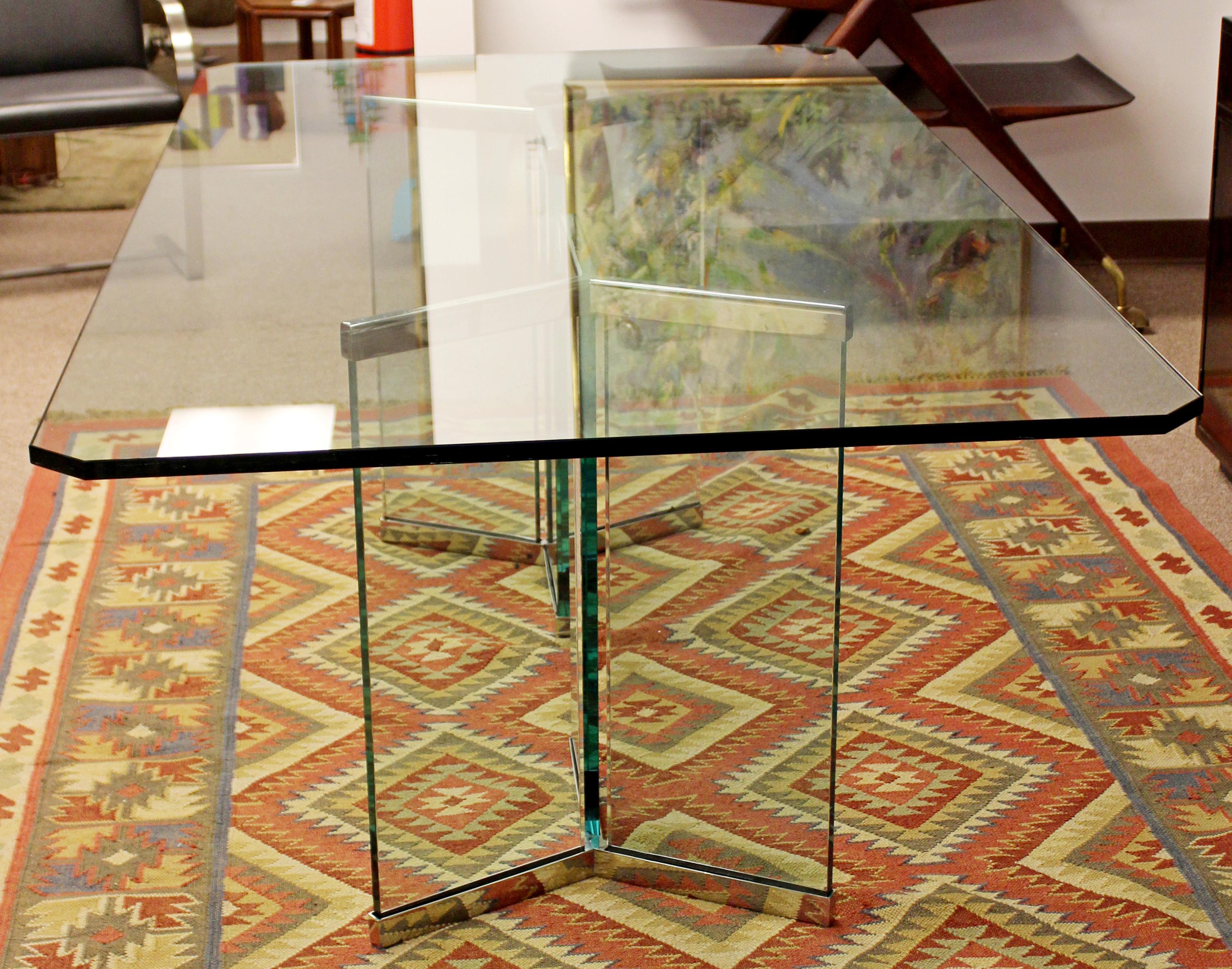 pace glass dining table
