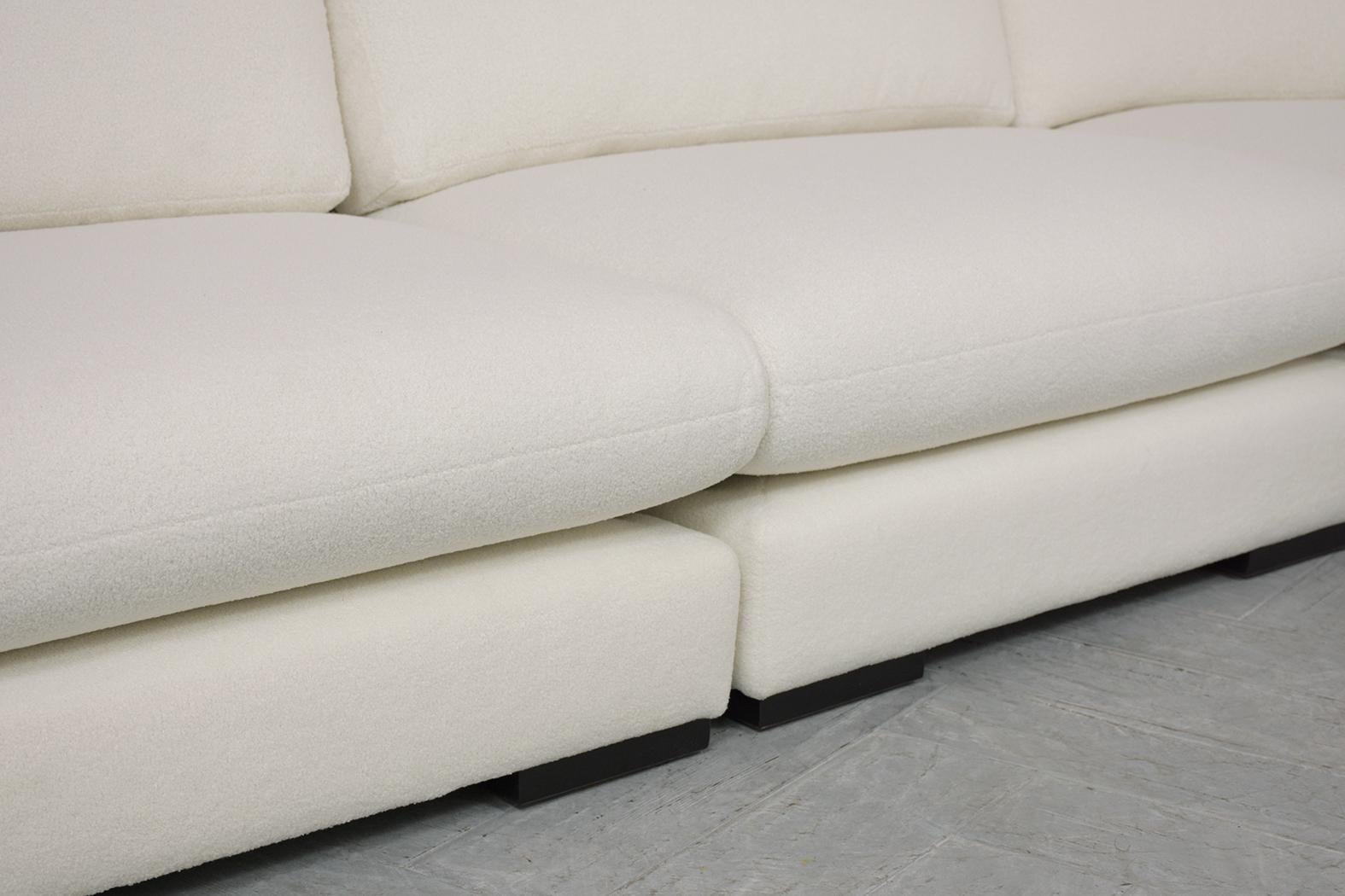Hand-Crafted Vintage Roche Bobois Sectional Sofa