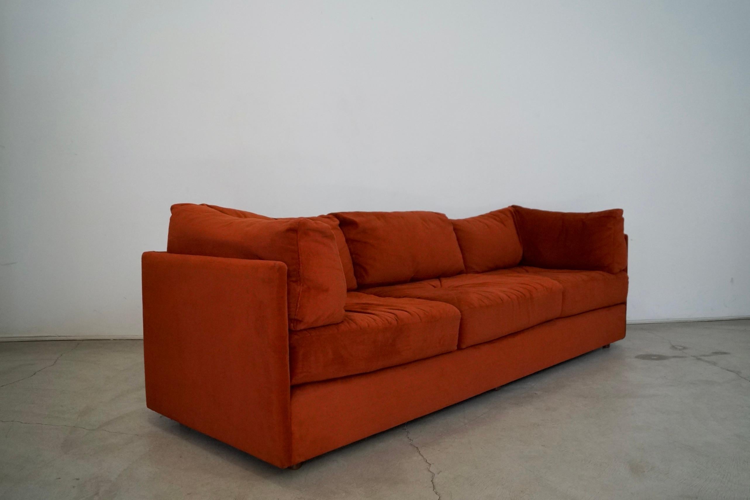 Vintage Mid-Century Modern Selig Lounge Sofa 1