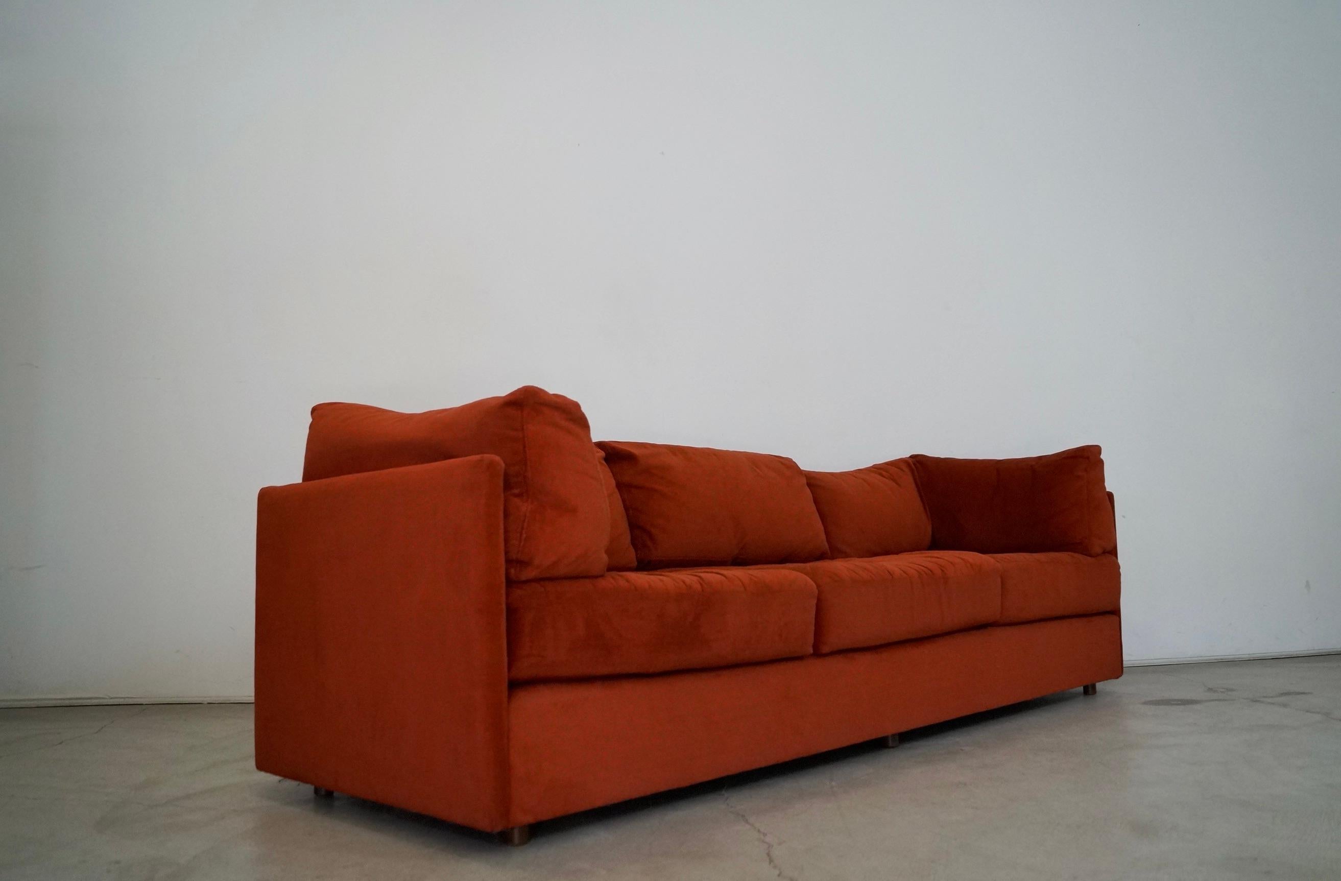 Vintage Mid-Century Modern Selig Lounge Sofa 2