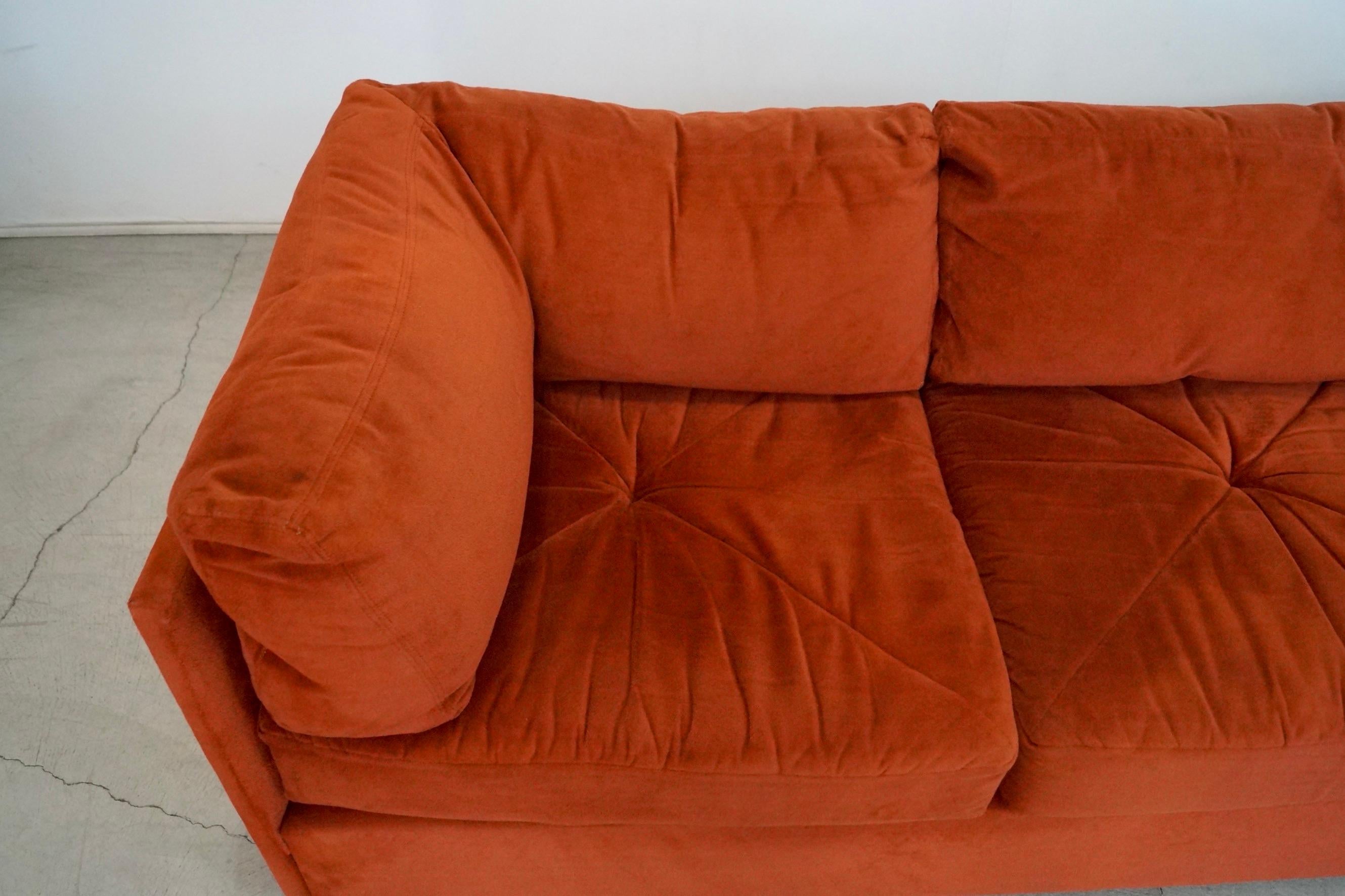 Vintage Mid-Century Modern Selig Lounge Sofa 3