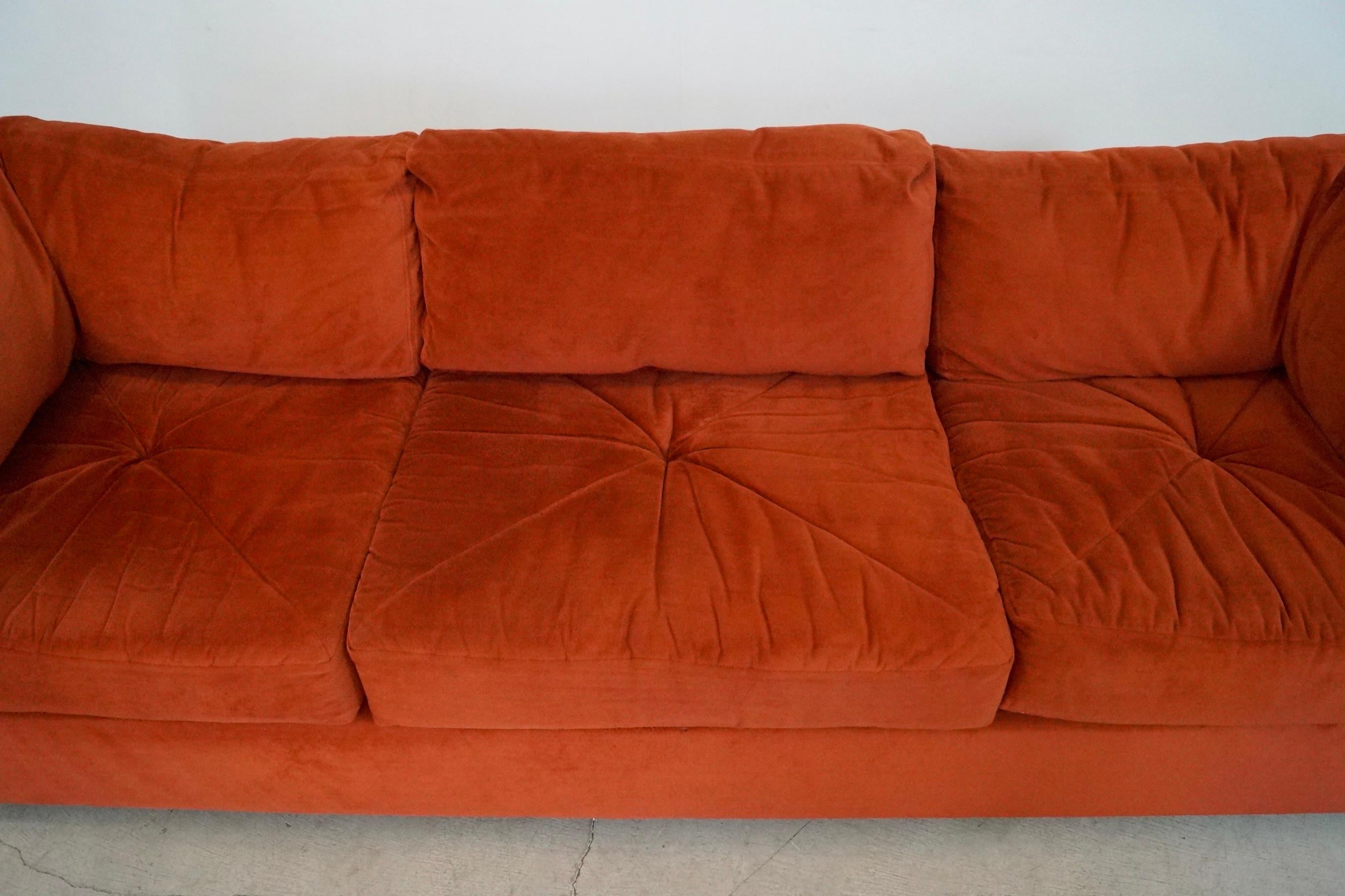 Vintage Mid-Century Modern Selig Lounge Sofa 4