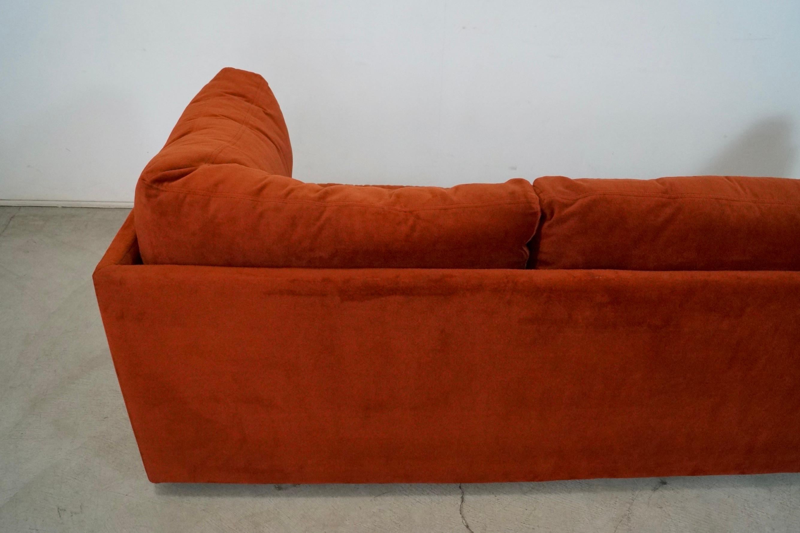 Vintage Mid-Century Modern Selig Lounge Sofa 9