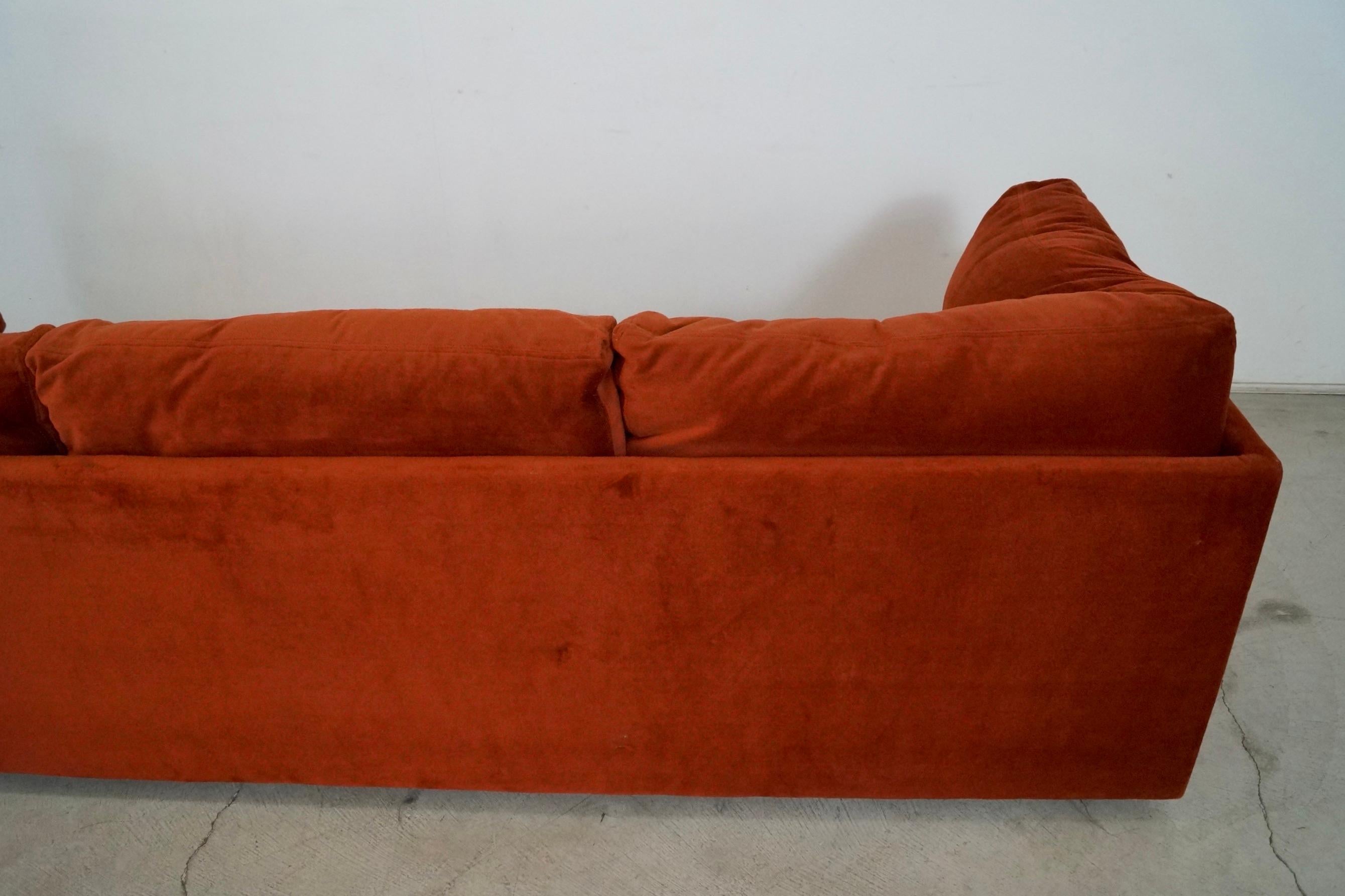 Vintage Mid-Century Modern Selig Lounge Sofa 10