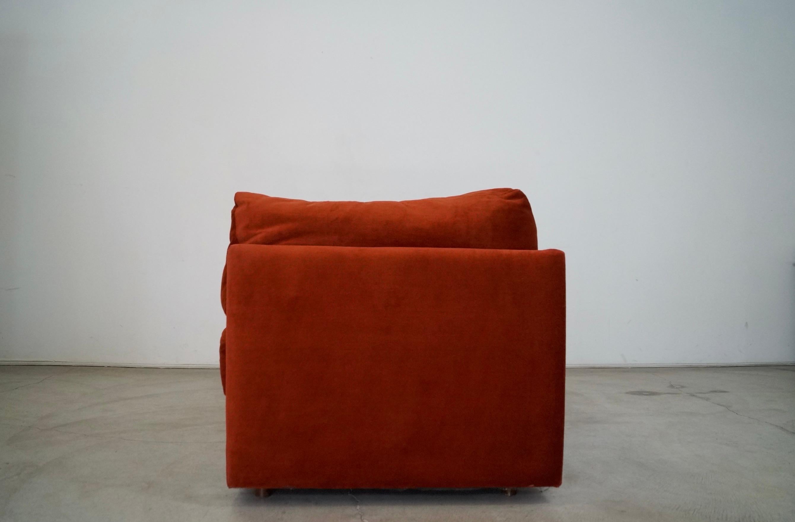 Late 20th Century Vintage Mid-Century Modern Selig Lounge Sofa