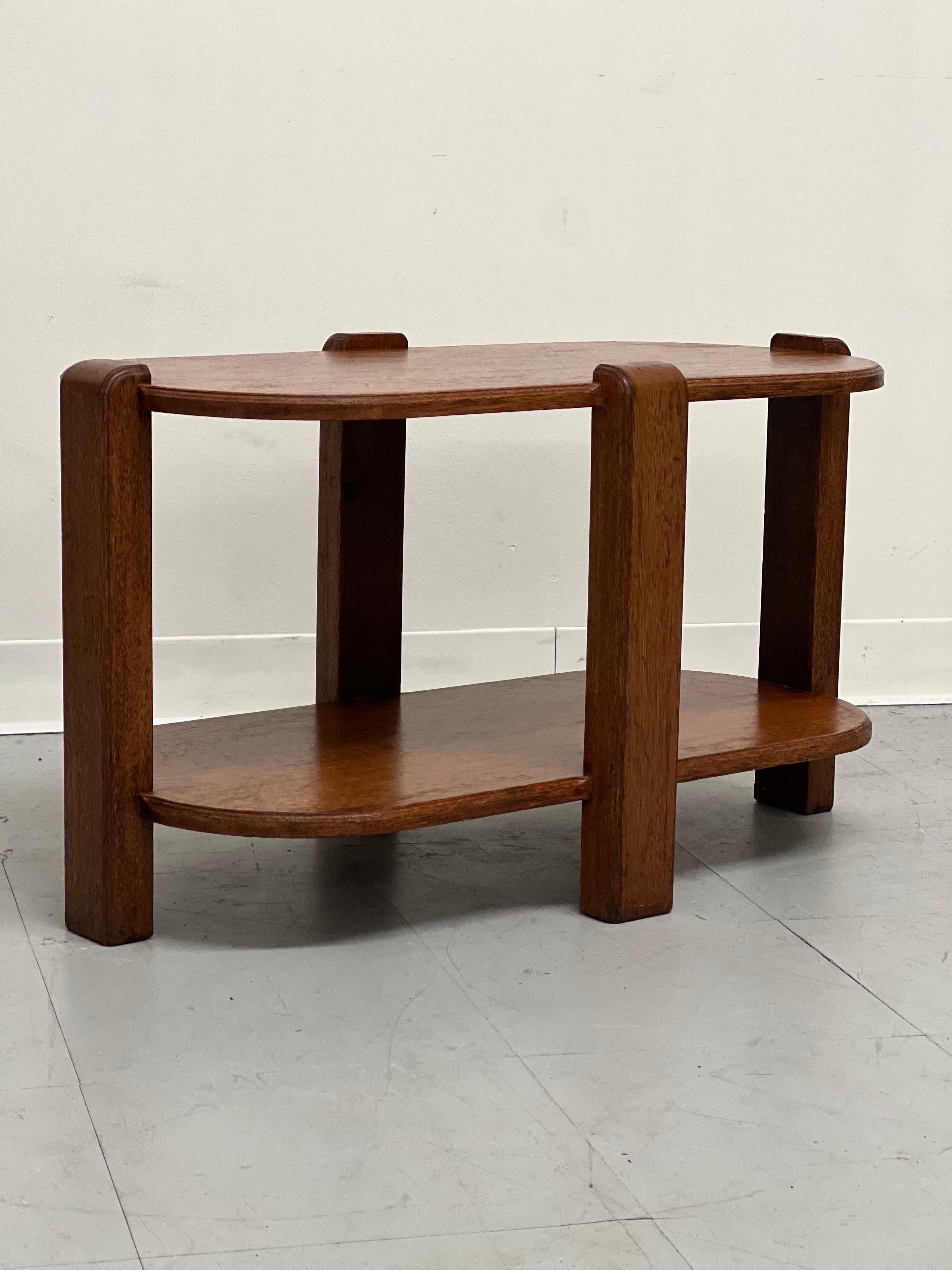 Late 20th Century Vintage Mid Century Modern Side Table For Sale