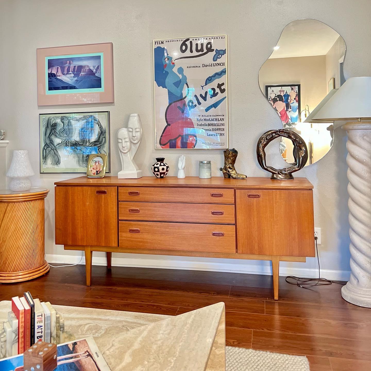 This iconic mid century piece is by Nathan furniture, made in the 1960s. Nathan furniture is synonymous with an iconic design, quality materials, craftsmanship and is built for longevity. Overall in very good original condition. All drawers open and