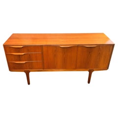 Retro mid century modern sideboard with folded handles made by McIntosh