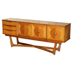 VINTAGE MiD CENTURY MODERN SOPHISTICATED SCANDINAVIAN DESIGN SIDEBOARD DRAWERS