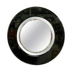 Vintage Mid-Century Modern Space Age Wall Mirror