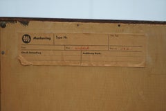 Bibliothèque vintage moderne du milieu du siècle dernier estampillée Musterring Oberfl Behandlung