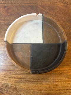Vintage Mid Century Modern Studio Ceramic Ashtray by Aldo Londi for Bitossi