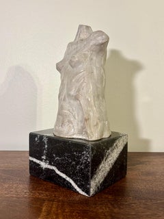 Vintage Mid Century Modern Studio Ceramic Female Torso Sculpture