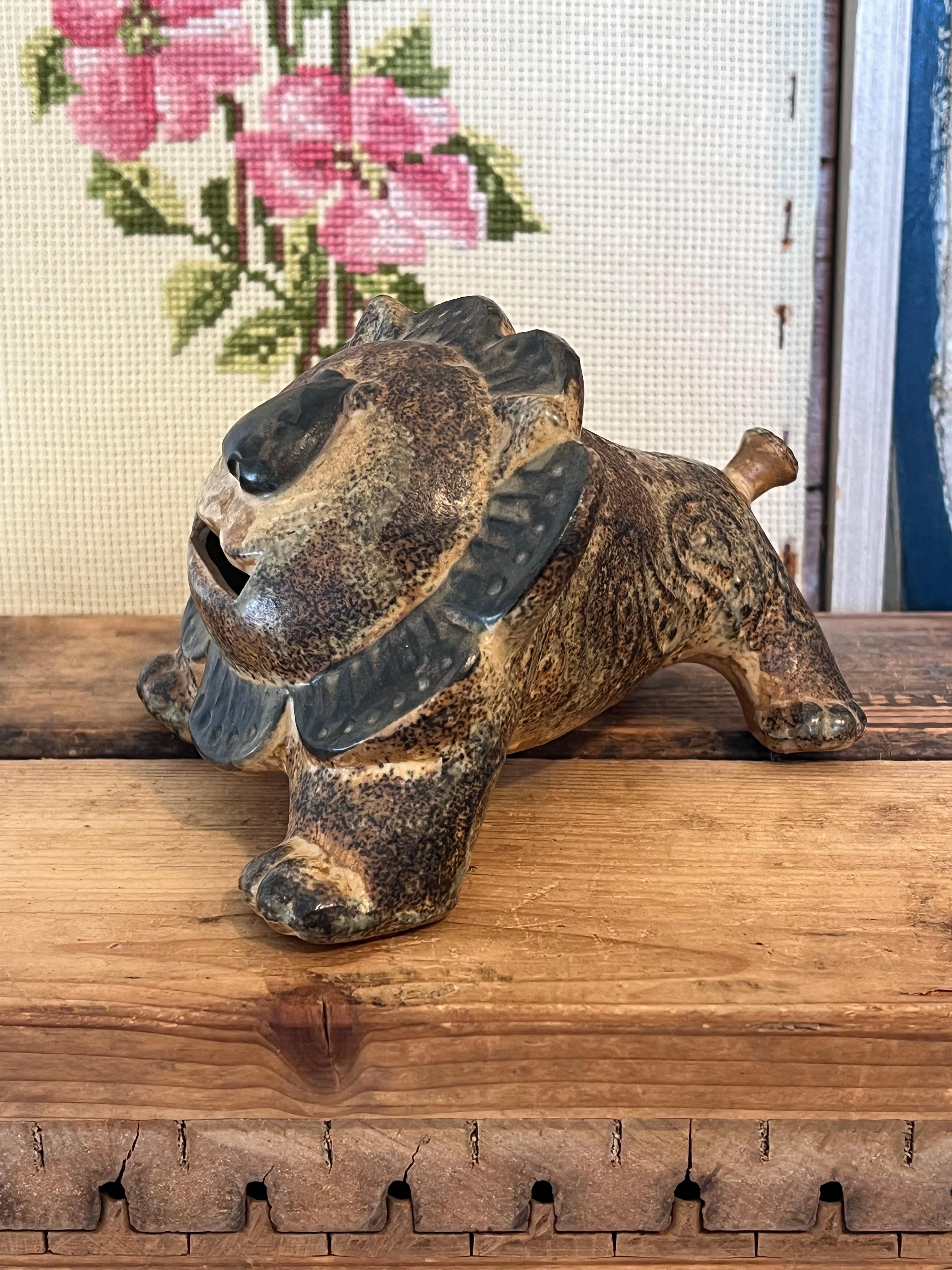 Escultura animal vintage de estilo moderno de mediados de siglo Resina en venta